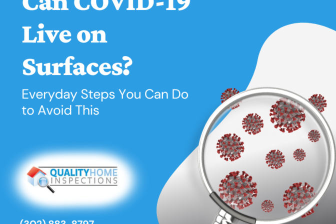 Quality Home Inspections Can Covid Live on Surfaces Quality Home Inspections COVID-19 tips
