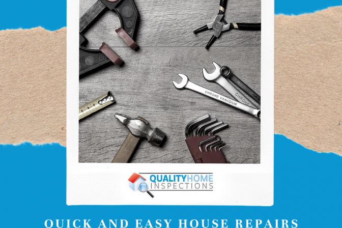 Quality Home Inspections Quick and Easy House Repairs Under 10 Minutes Quality Home Inspections Quick and Easy House Repairs Under 10 Minutes