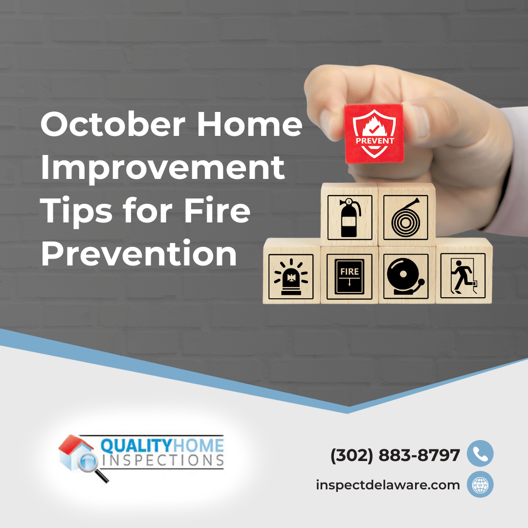 Quality Home Inspections October Home Improvement Tips for Fire Prevention Quality Home Inspections October Home Improvement Tips for Fire Prevention
