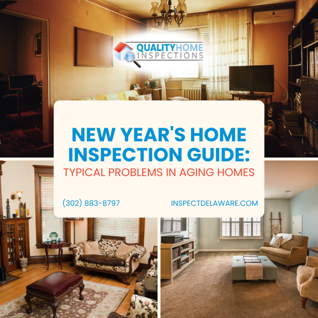 New Year's Home Inspection Guide: Typical Problems in Aging Homes